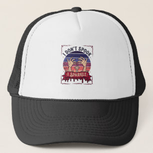 Don Spook Sparkle Zombie Hands Halloween Blood_1 Trucker Hat