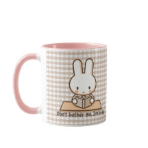 Don´t bother me bunny coffee cup