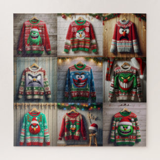 Don’t Call Me Ugly! Christmas Sweaters Jigsaw Puzzle