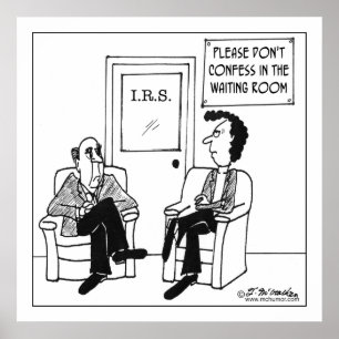 Don’t Confess In The Waiting Room Poster