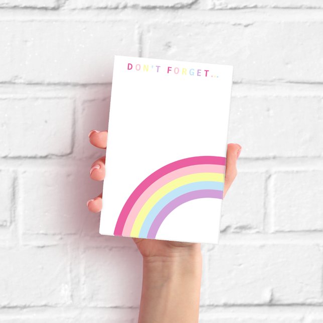 Don’t Forget.. Cute Rainbow Post-it Notes (Creator Uploaded)