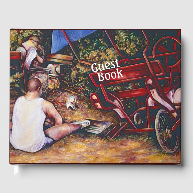 Don’t Forget the Garlic Guest Book (Front)