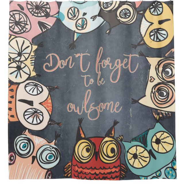 Don´t forget to be owlsome (Front)