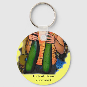 Don’t Hate My “Double Z” Zucchinis! Keychain