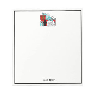 Don’t Open Til Christmas Presents Xmas Notepad