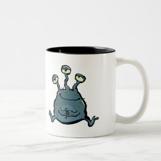 don’t panic - customizable Two-Tone coffee mug