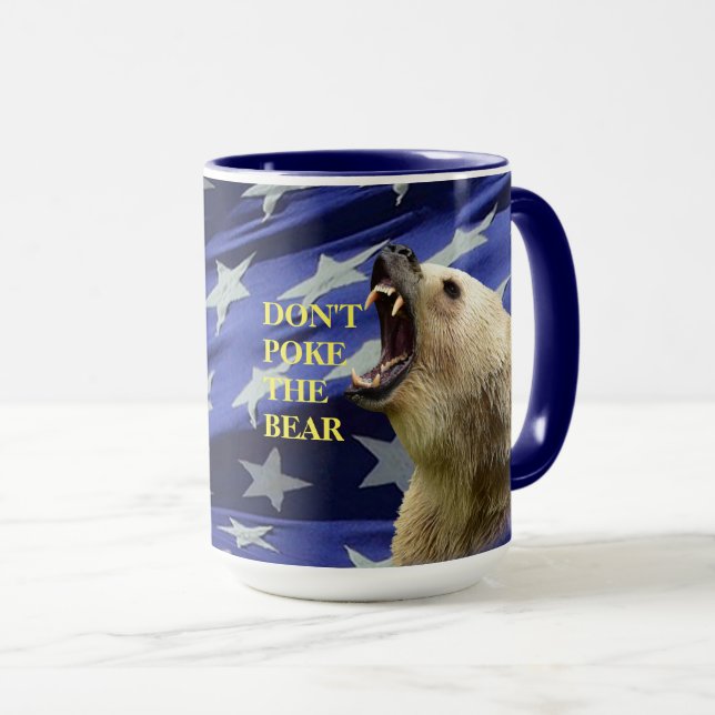 Don’t Poke The Bear Mug (Front Right)