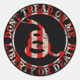 Don’t Tread on Me Classic Round Sticker