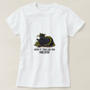 Don’t Tread on Meow – Revolutionary Cat T-shirt