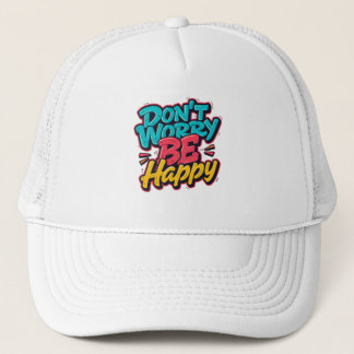 Don’t Worry Be Happy Graffiti Hat