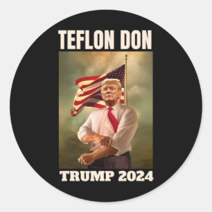 Don Trump 2024 Real Verdict November 5 2024  Classic Round Sticker