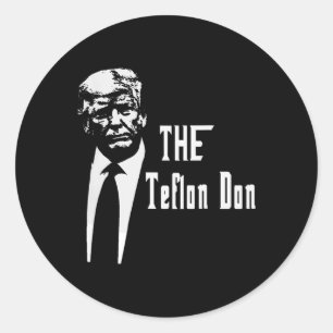 Don Trump Funny  Classic Round Sticker