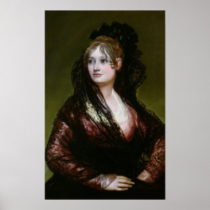 Dona Isabel de Porcel, exh. 1805 Poster