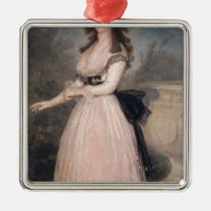 Dona Tadea Arias de Enriquez, 1793-94 Metal Ornament