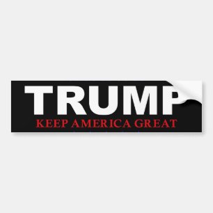 Donal Trump Election Bumper Stocker Sticker