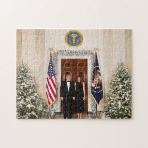Donald and Melania Trump Jigsaw Puzzle