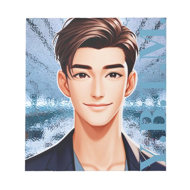 Donald . Animated Character Design Notepad (Front)