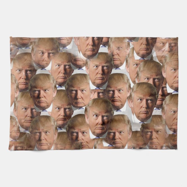 donald drumpf kitchen towel (Horizontal)