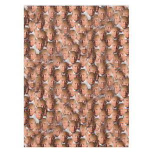 donald drumpf table cloth tablecloth