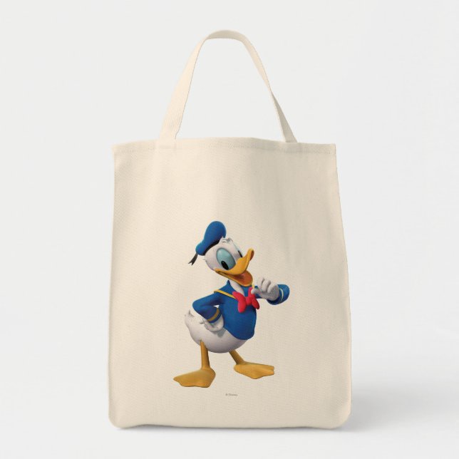 Donald Duck | Arm Up Tote Bag (Front)