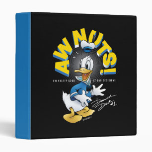 Donald Duck Awnuts! Binder