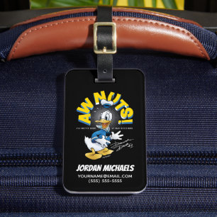 Donald Duck Awnuts! Luggage Tag