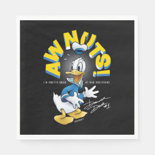 Donald Duck Awnuts! Napkin