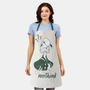 Donald Duck "Don't Overthink It" Apron