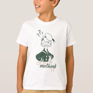 Donald Duck "Don't Overthink It" T-Shirt