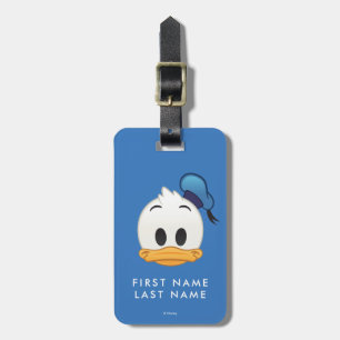 Donald Duck Emoji   Family Vacation Luggage Tag