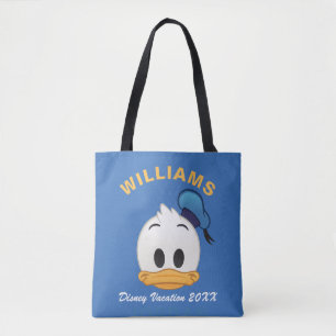 Donald Duck Emoji   Family Vacation Tote Bag