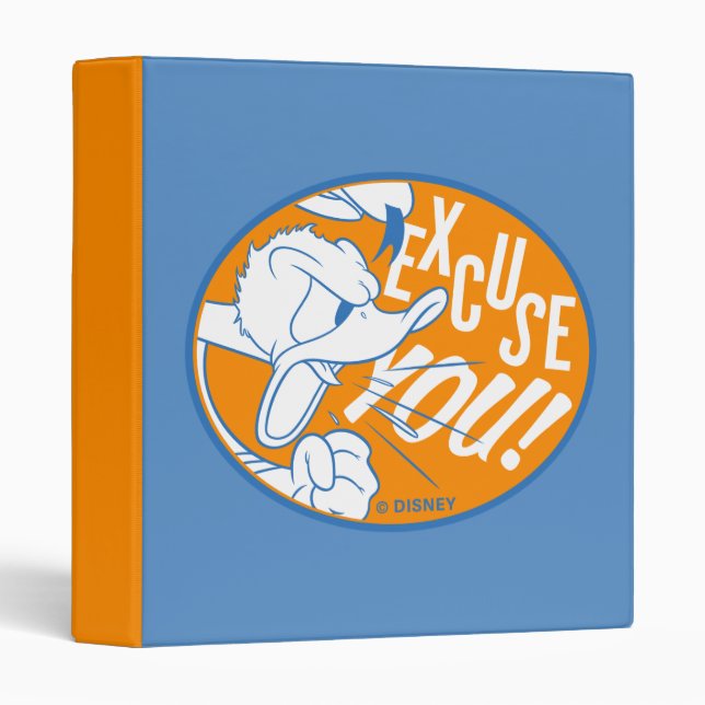 Donald Duck | Excuse You Binder (Front/Spine)