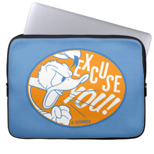 Donald Duck Excuse You Laptop Sleeve