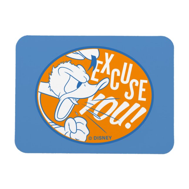 Donald Duck | Excuse You Magnet (Horizontal)
