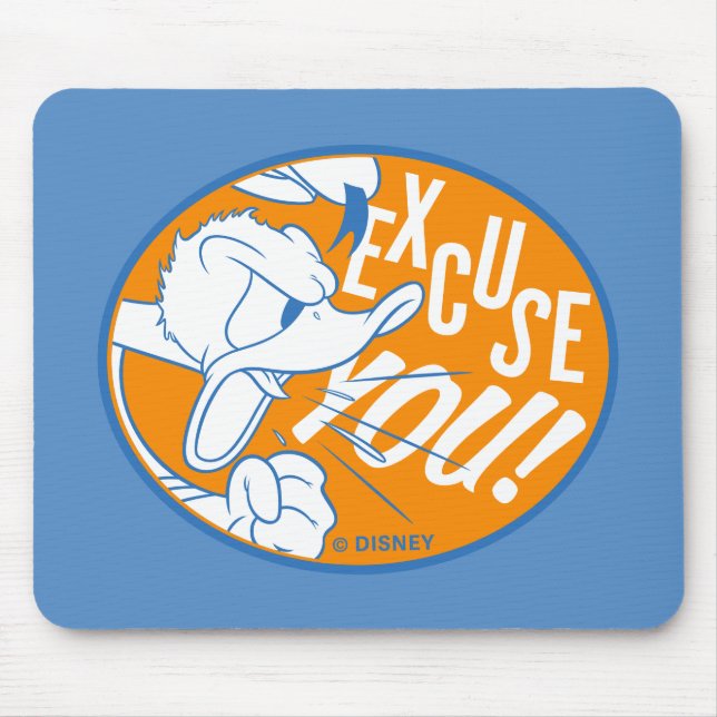 Donald Duck | Excuse You Mouse Pad (Front)