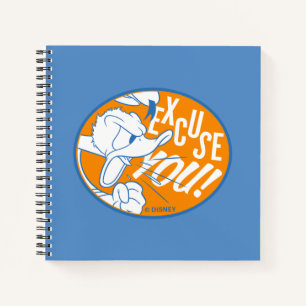 Donald Duck   Excuse You Notebook
