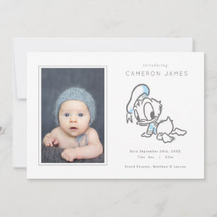 Donald Duck Faire-part de naissance