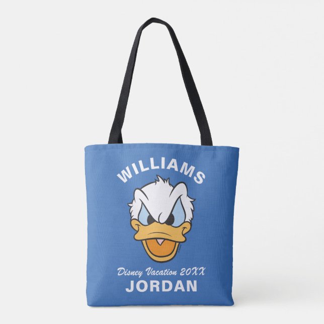Donald Duck | Family Vacation & Year Tote Bag (Back)