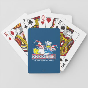 Donald Duck   Freedom Playing Cards