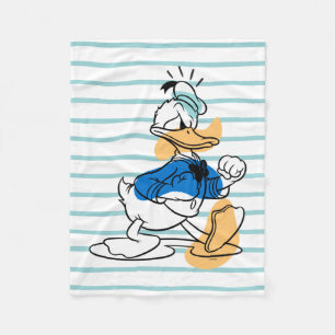 Donald Duck Hangry Hangry Fleece Blanket