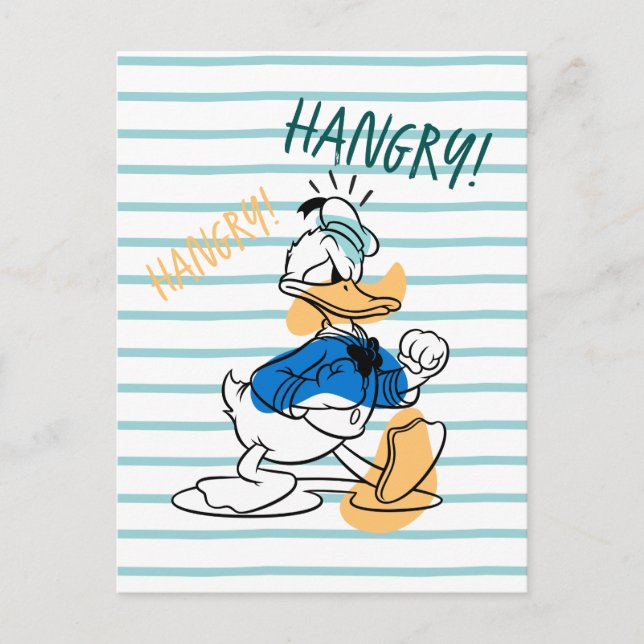 Donald Duck | Hangry Hangry Postcard (Front)