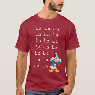 Donald Duck Holiday La La T-Shirt