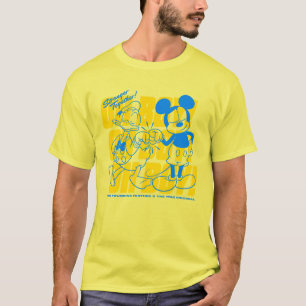 Donald Duck & Mickey Fist Bump Oh Boy! T-Shirt