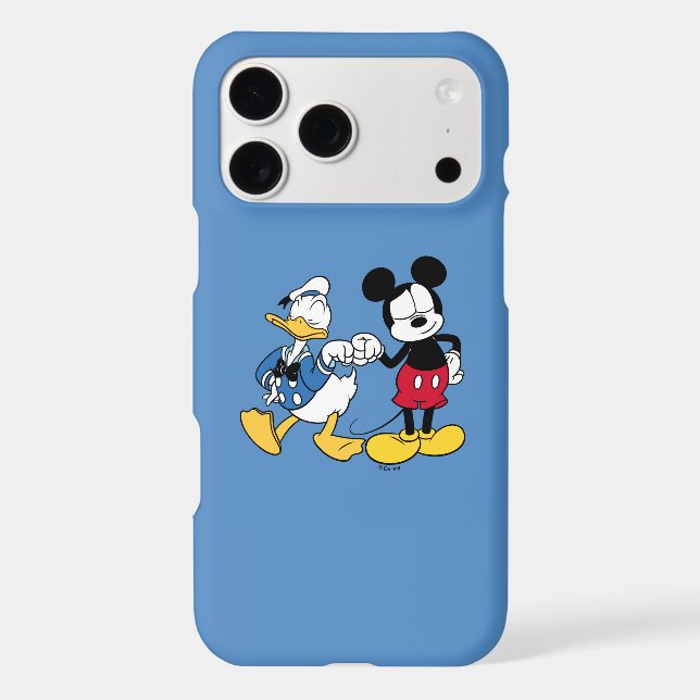 Donald Duck & Mickey Poing Bump (Verso)