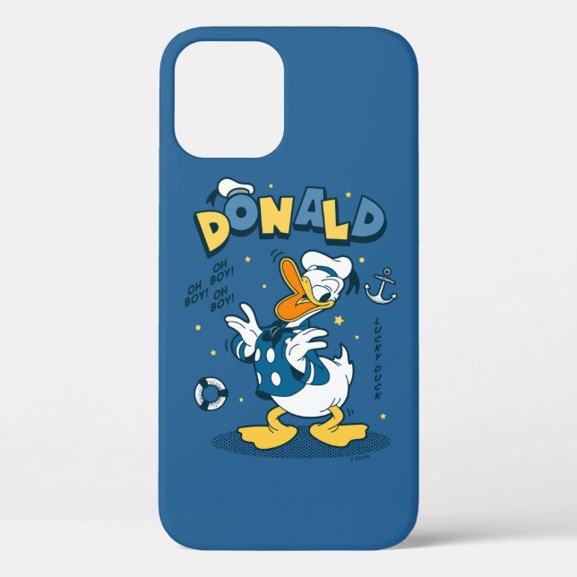 Donald Duck | Oh Boy! Oh Boy! Lucky Duck Case-Mate iPhone Case (Back)