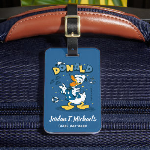 Donald Duck   Oh Boy! Oh Boy! Lucky Duck Luggage Tag