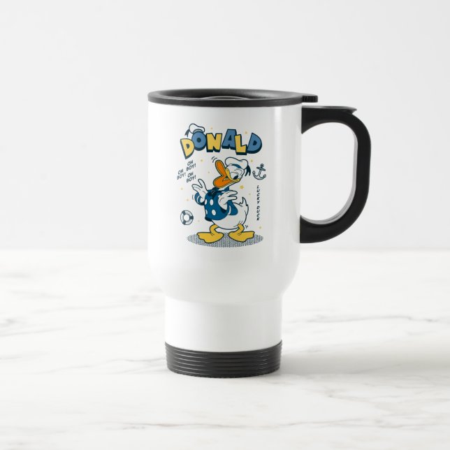 Donald Duck | Oh Boy! Oh Boy! Lucky Duck Travel Mug (Right)