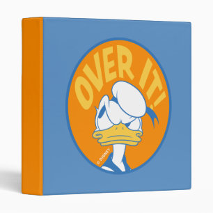 Donald Duck Over It! Binder