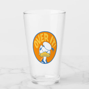 Donald Duck Over It! Glass