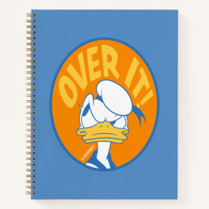 Donald Duck Over It! Notebook